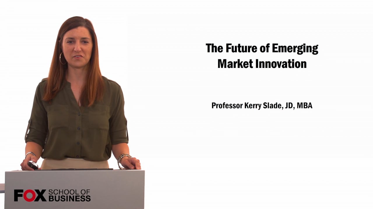 The Future of Emerging Market Innovation