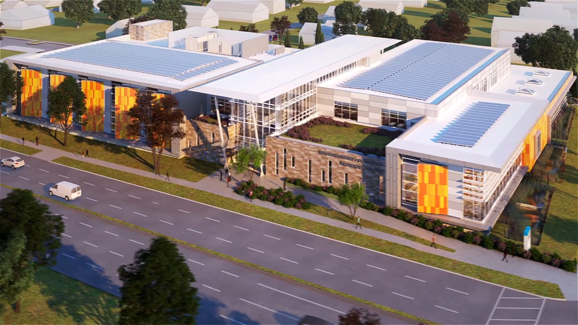 Wheaton Library + Community Recreation Center on Vimeo