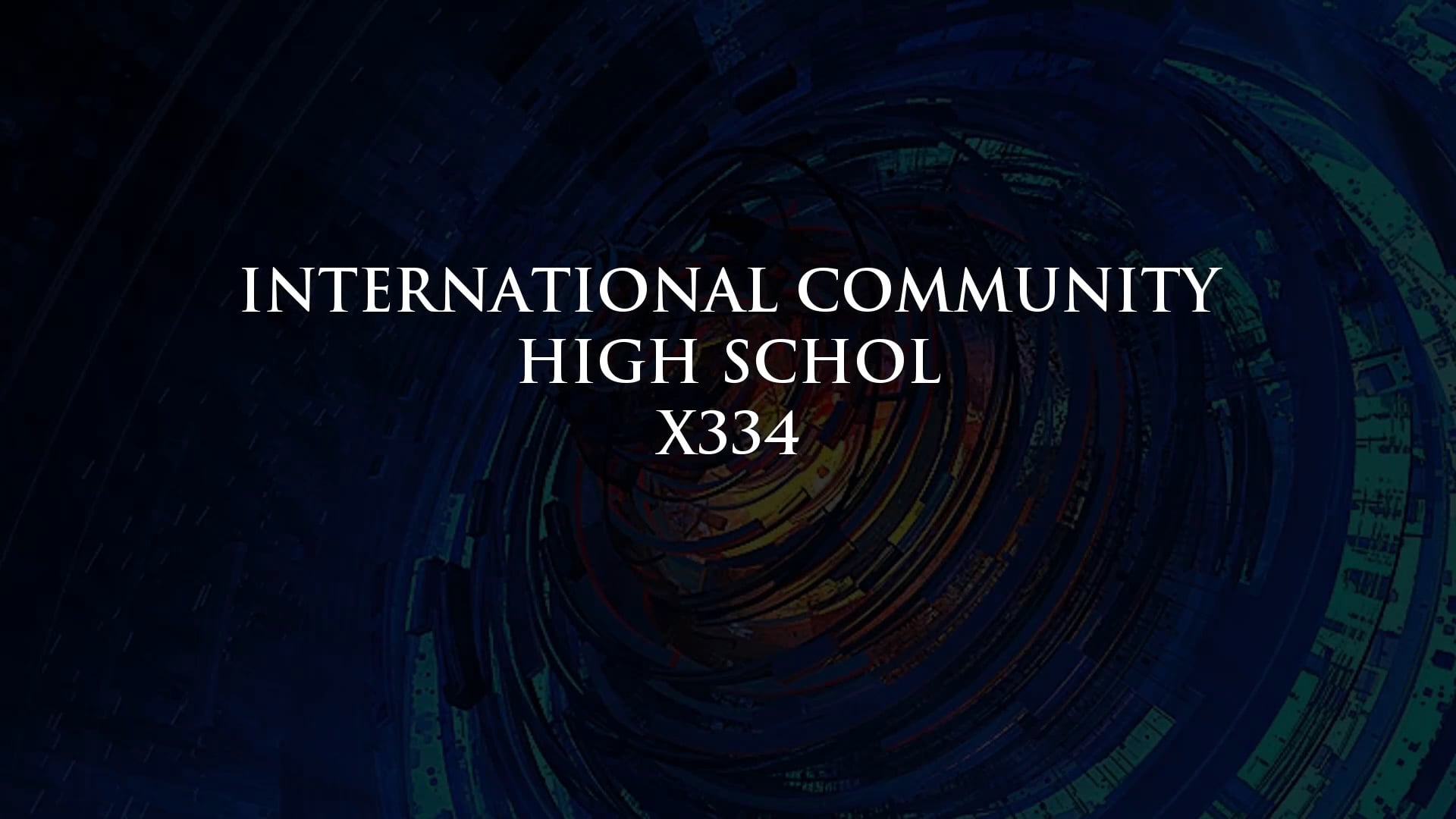 International Community High School Award (Teaching Matters)