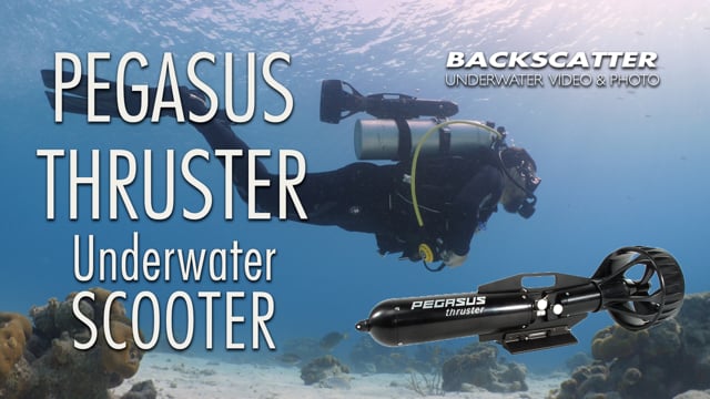 Pegasus Thruster Underwater Scooter - Video Test
