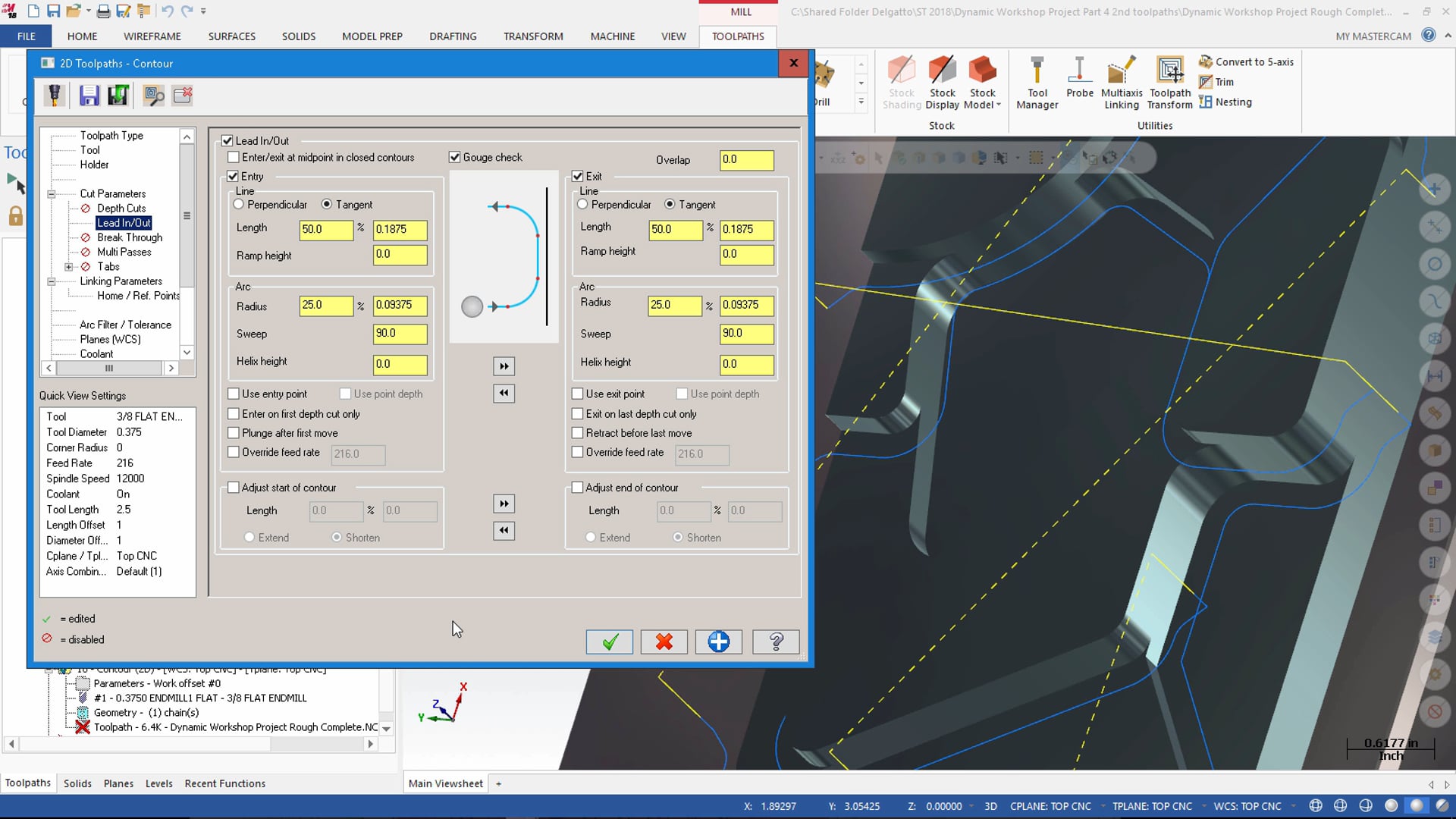 2D HST & Dynamic Toolpaths