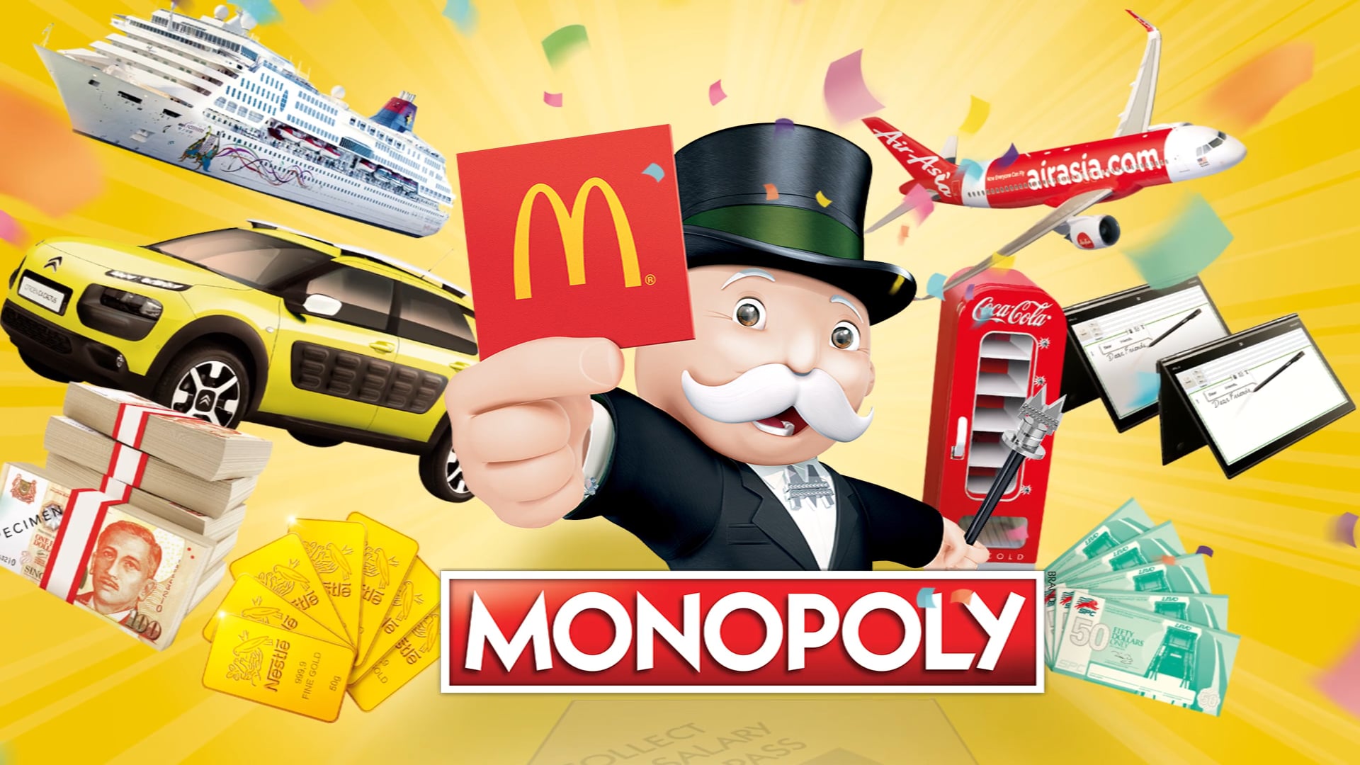 MacDonald's Monopoly Singapore