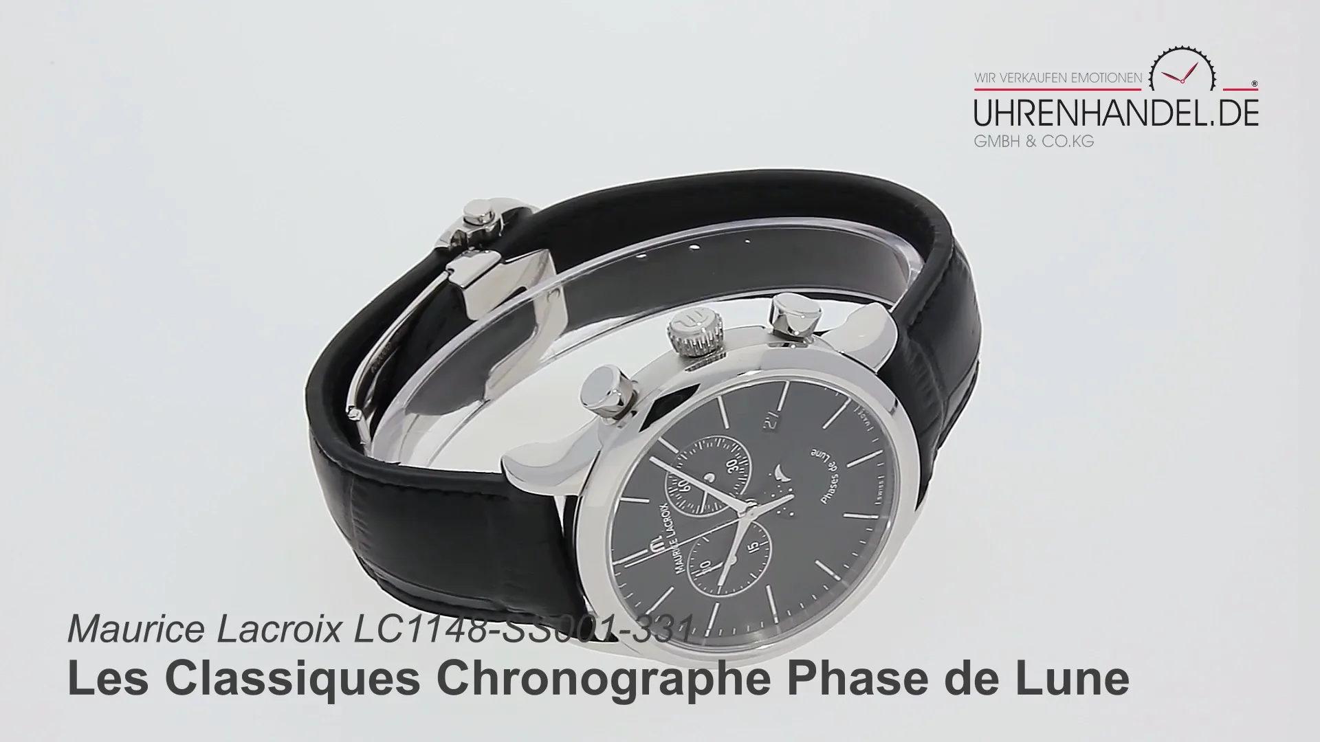 Maurice Lacroix Les Classiques Chronographe Phase de Lune LC1148 SS001 331