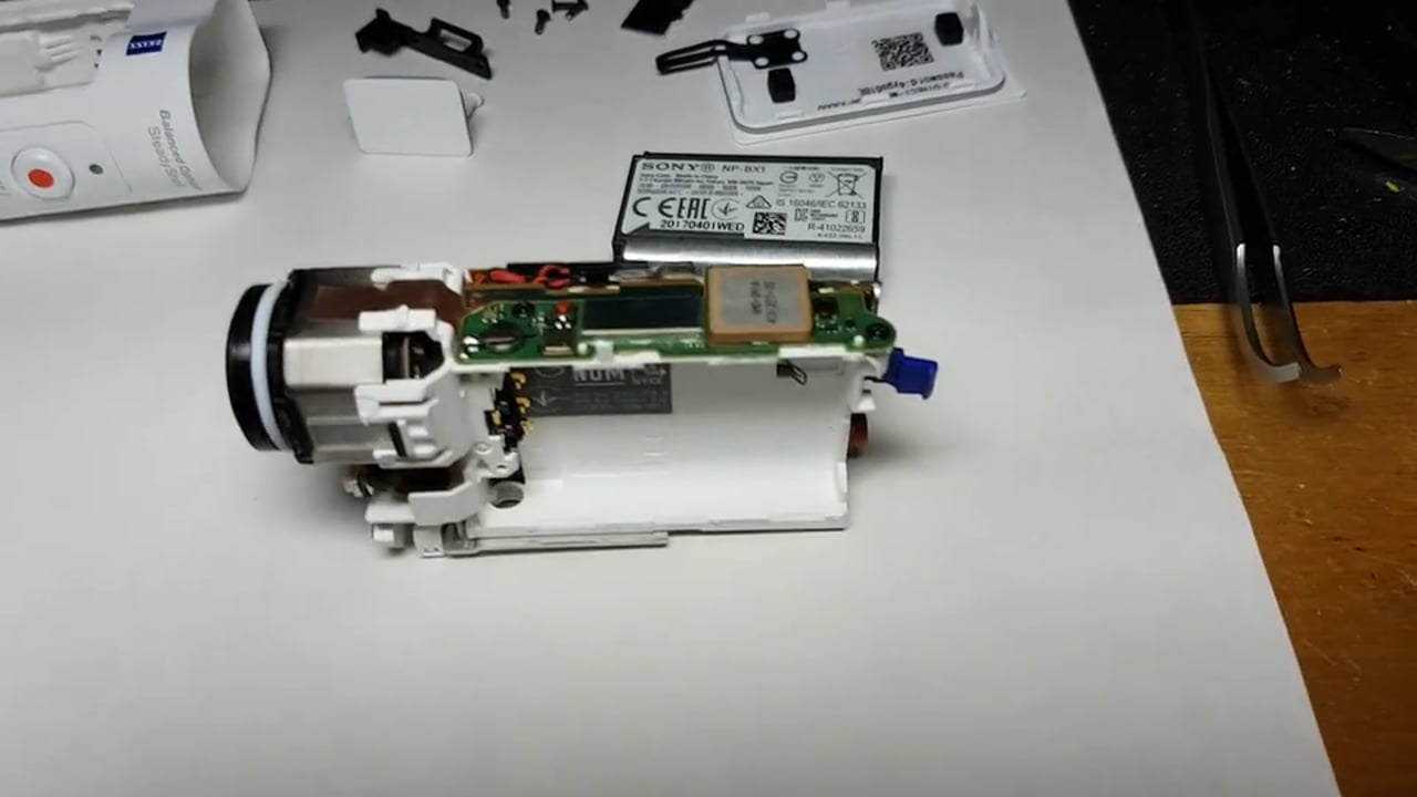 Sony X3000 camera modification