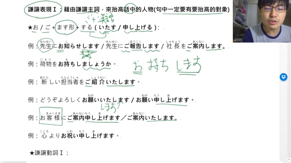 商用日語 一次學好各種敬語及書信禮儀 線上教學課程 Hahow 好學校