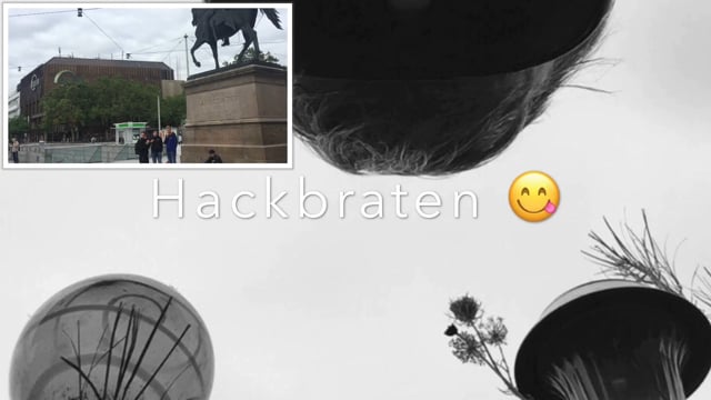 Kochgruppe mit Hackbraten (Falscher Hase)
