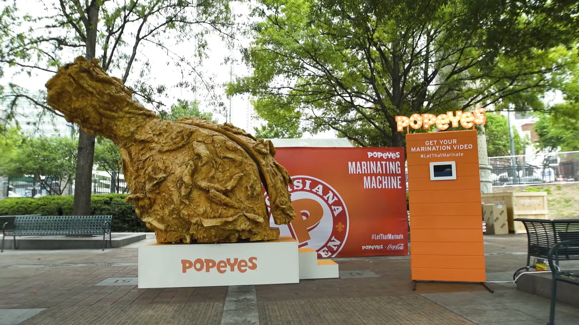 Popeyes Marinating Machine