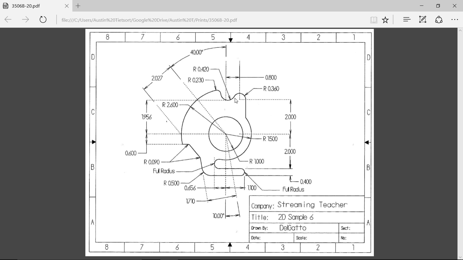 Sketcher Projects