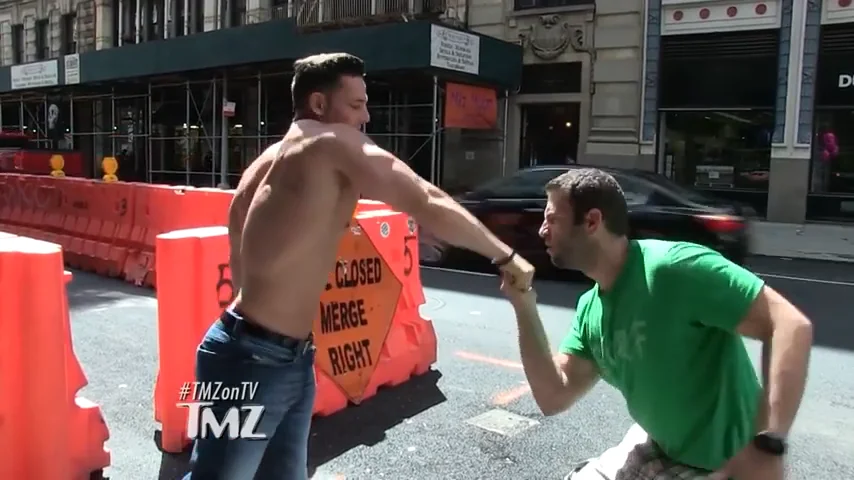 Mr. PEC-Tacular Jessie Godderz on TMZ on TV in a THUMB WRESTLING Showdown  in New York City on Vimeo