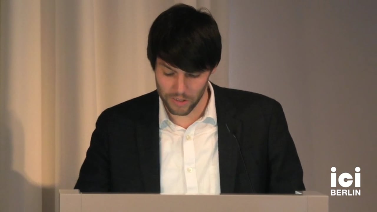 Talk by Paul Flaig