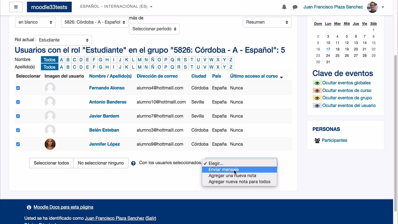 Mensajes y notificaciones in Moodle Loyola Andalucía. Vídeos tutoriales ...