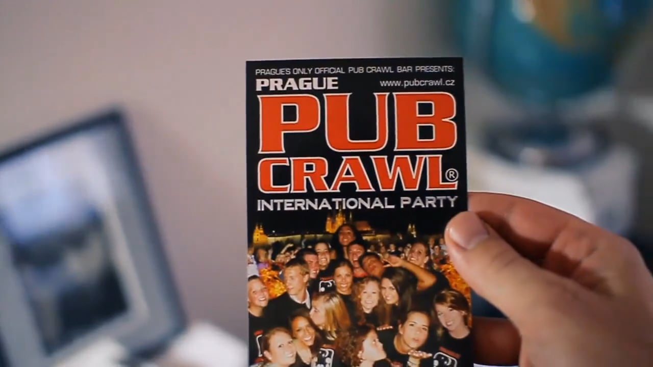 Sales video // Prague Pub Crawl