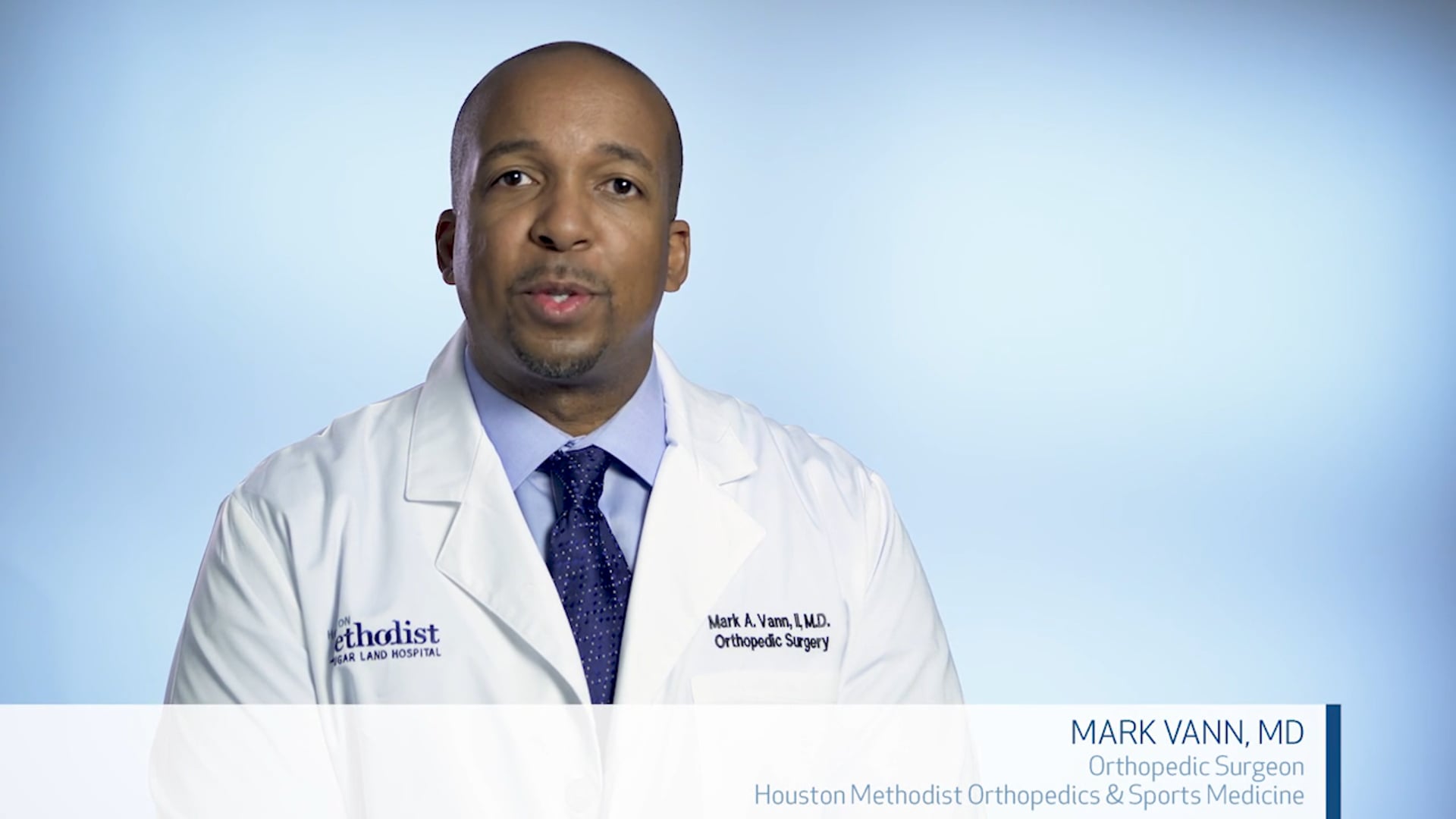 About me video of Dr. Mark A. Vann, II