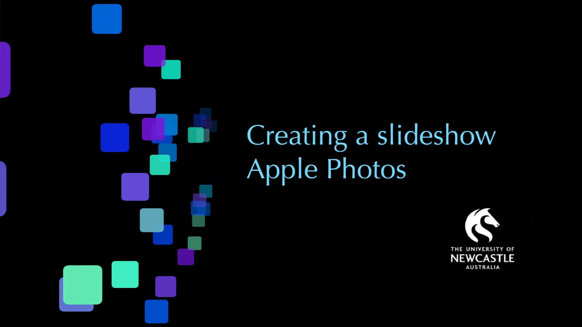 CMNS1000 Online Podcasts Podcast 9 Creating a slideshow using