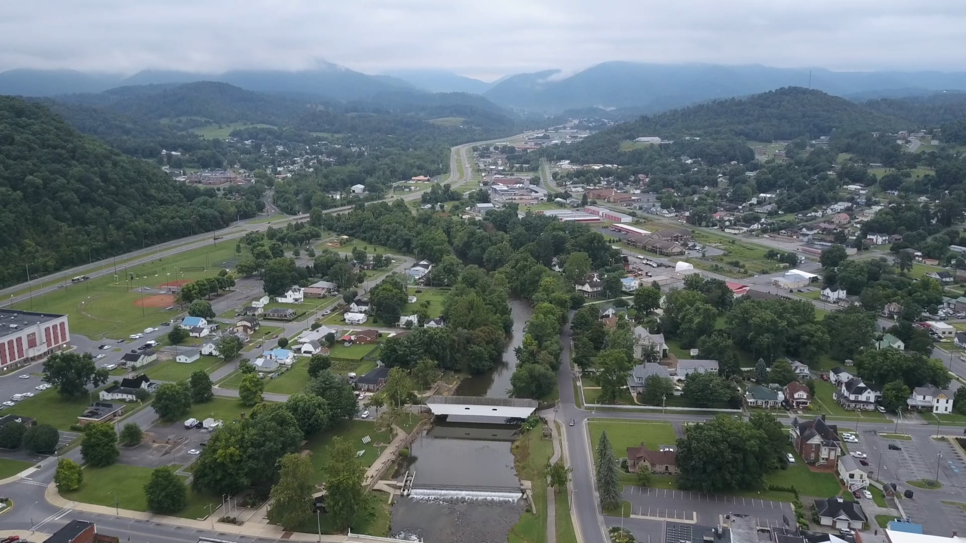 Covered Bridge Downtown Elizabethton TN on Vimeo