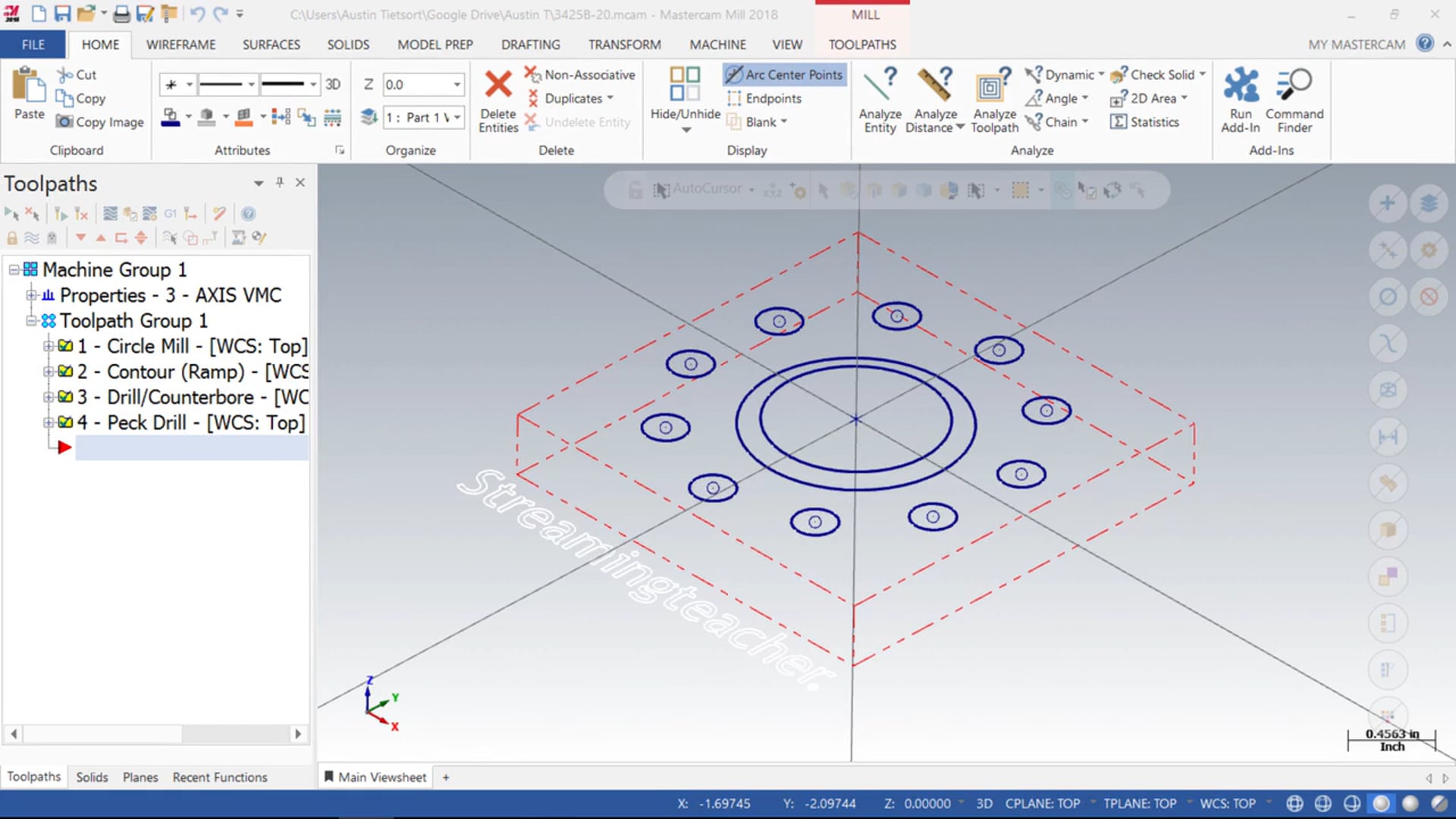 Toolpath and Machining Management