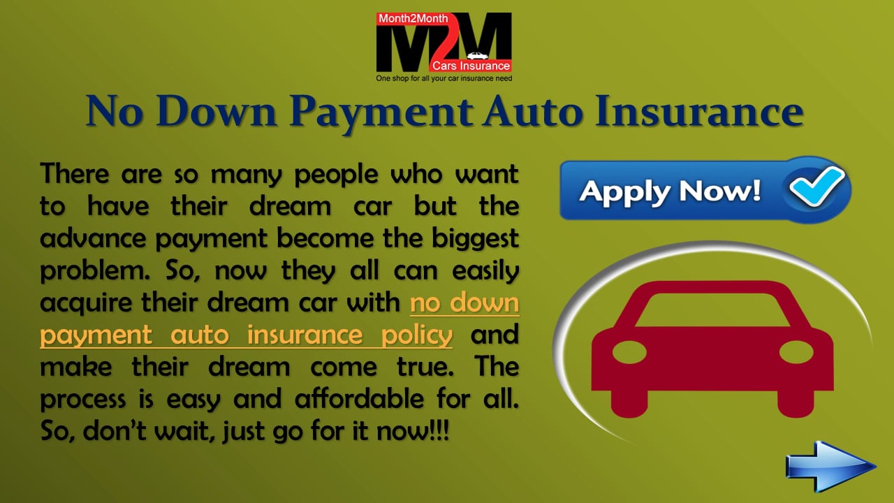 No Down Payment Car Insurance Quotes Online on Vimeo