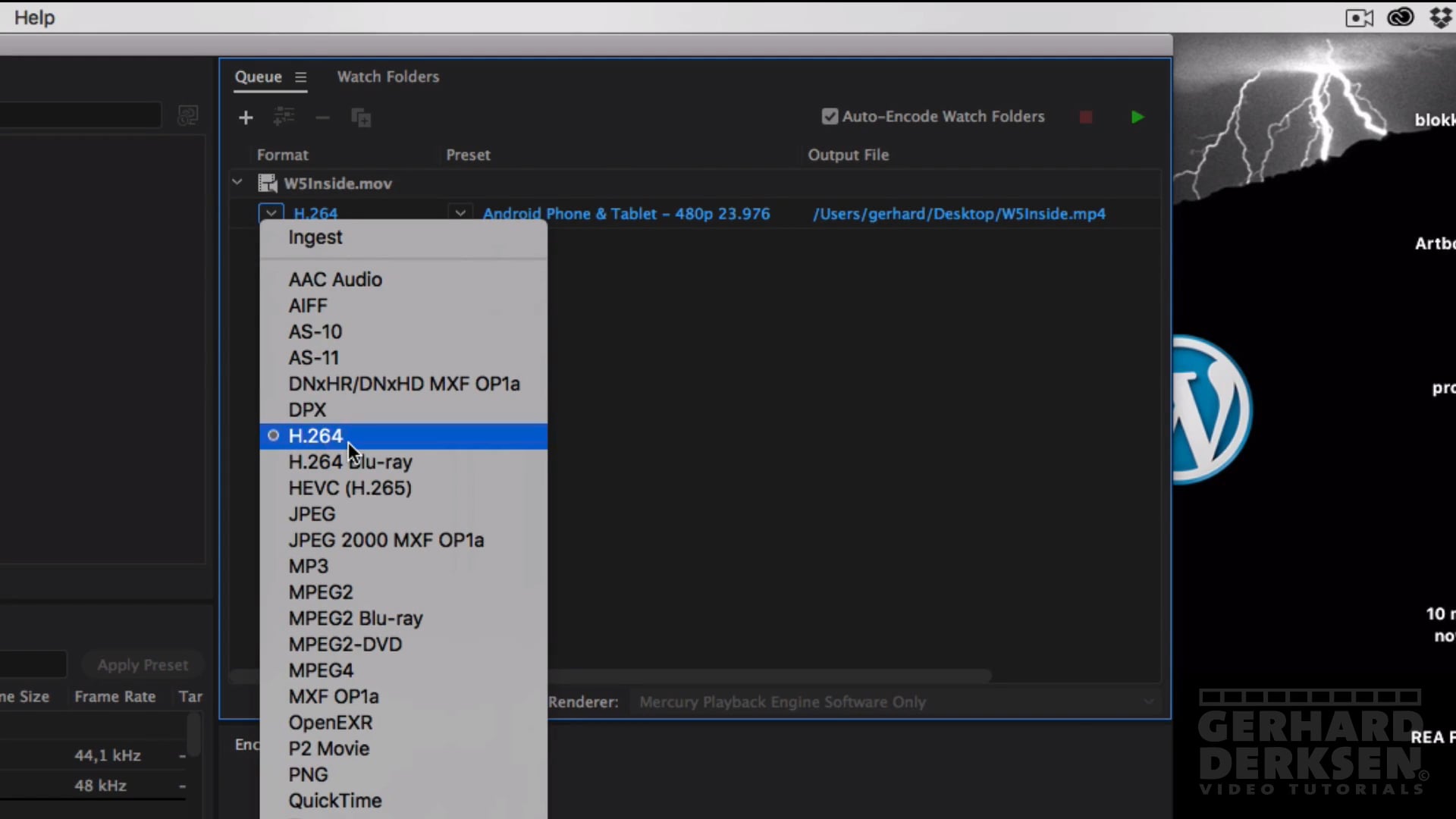 Video's kleiner maken met Adobe Media Encoder on Vimeo