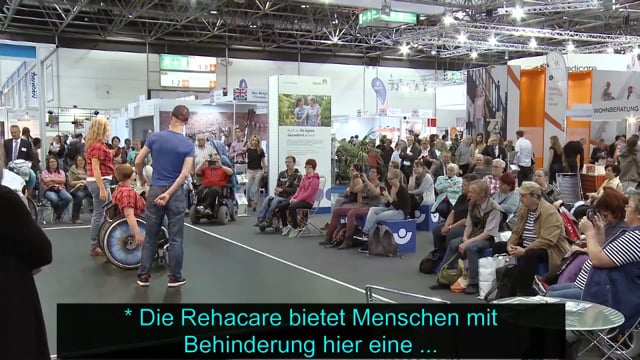 REHACARE 2016 – Was ist eigentlich Inklusion? (UT)