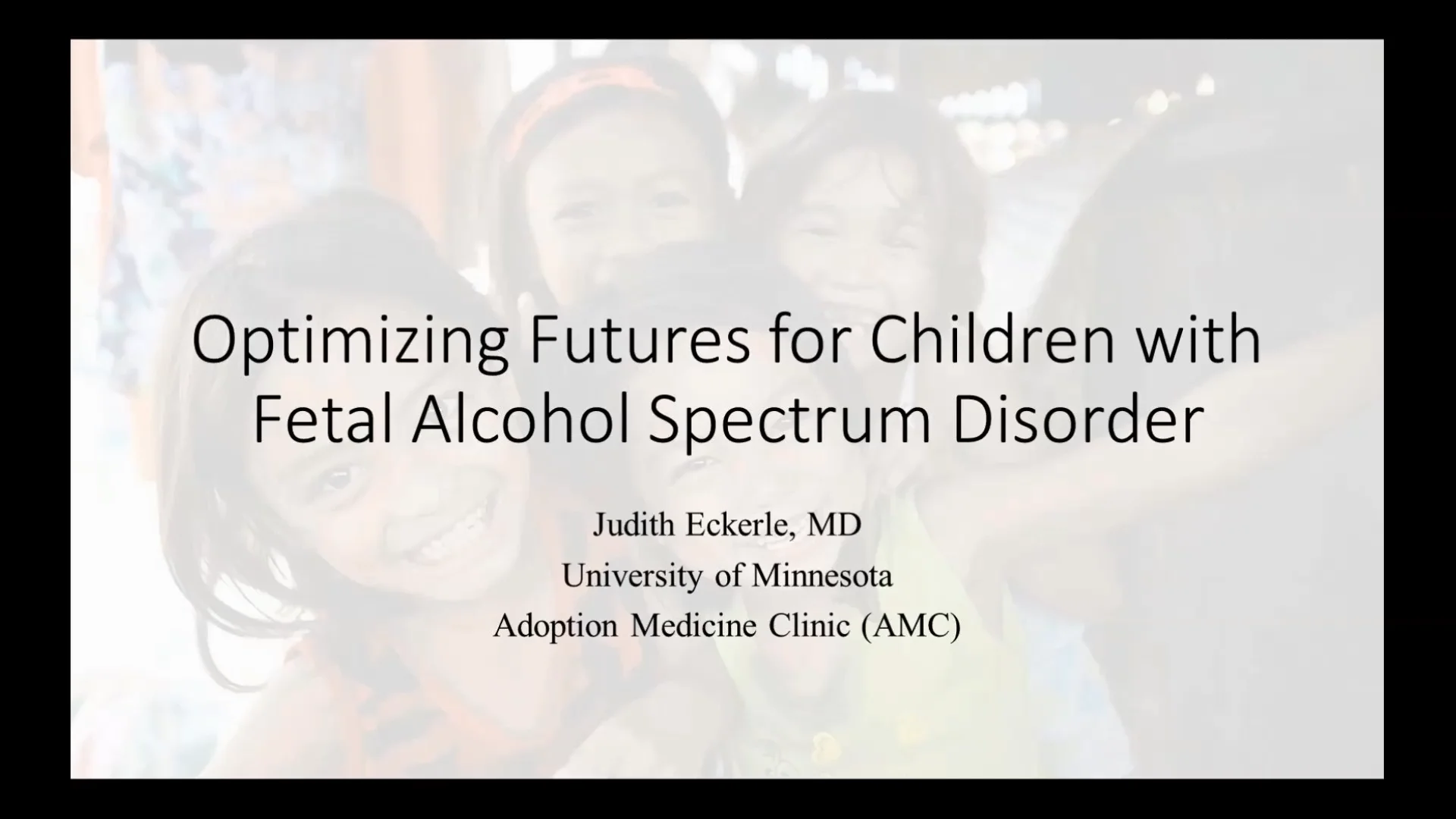 Fetal Alcohol Spectrum Disorder