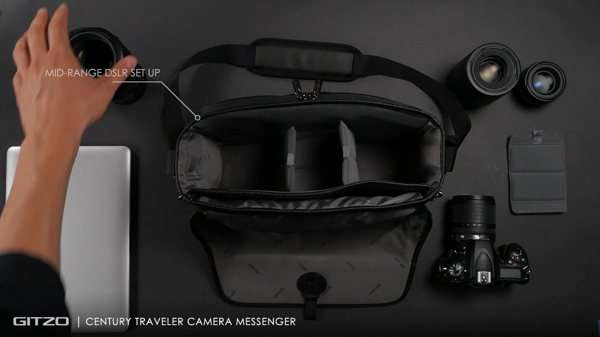 Gitzo century traveler store camera messenger