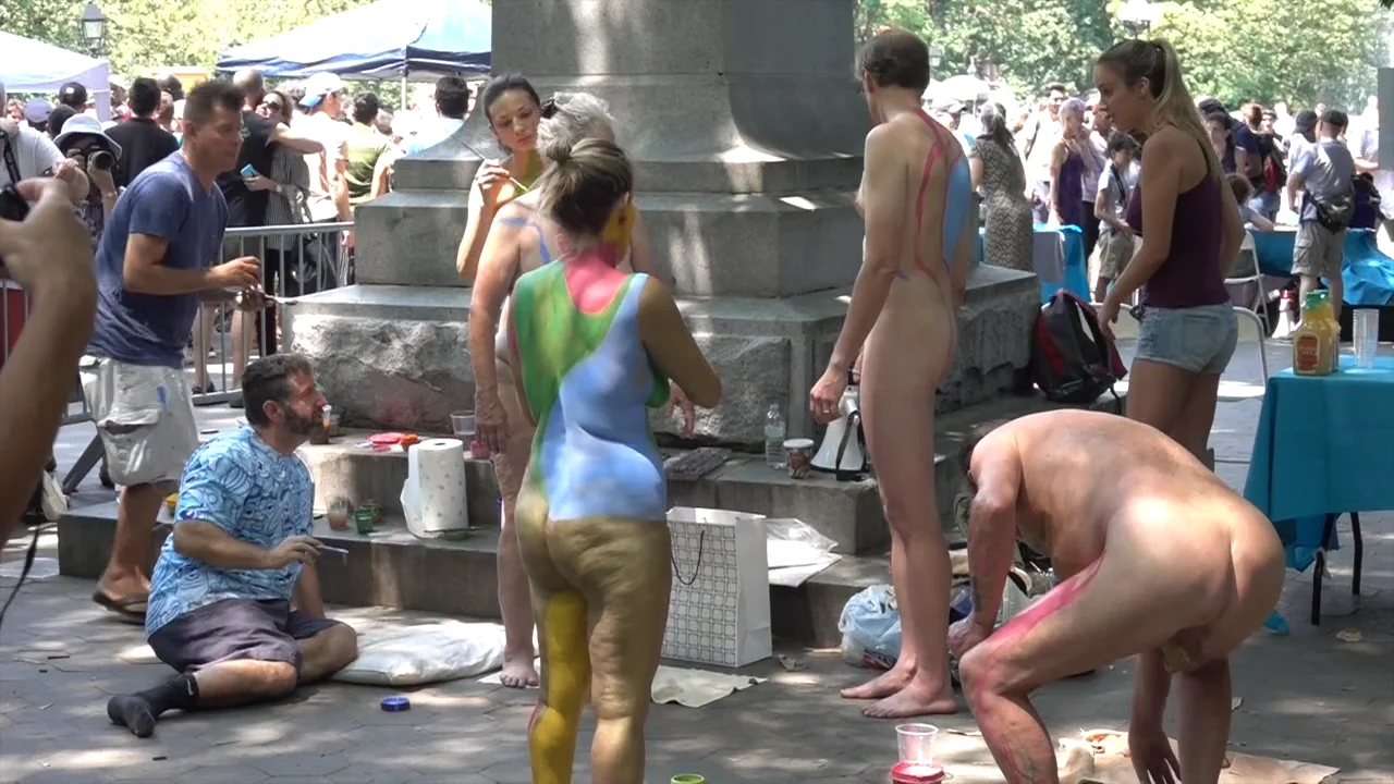 BODY PAINTING DAY NEW YORK CITY 2017