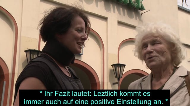 Wie fühlt sich das Alter an? – In einem Alterssimulationsanzug unterwegs (UT)