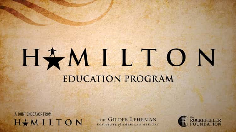 Hamilton full musical outlet vimeo