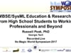 NMWS 2017 MBSE: MBSE/SysML Education & Research - from High School Students to Working Professionals and Beyond
