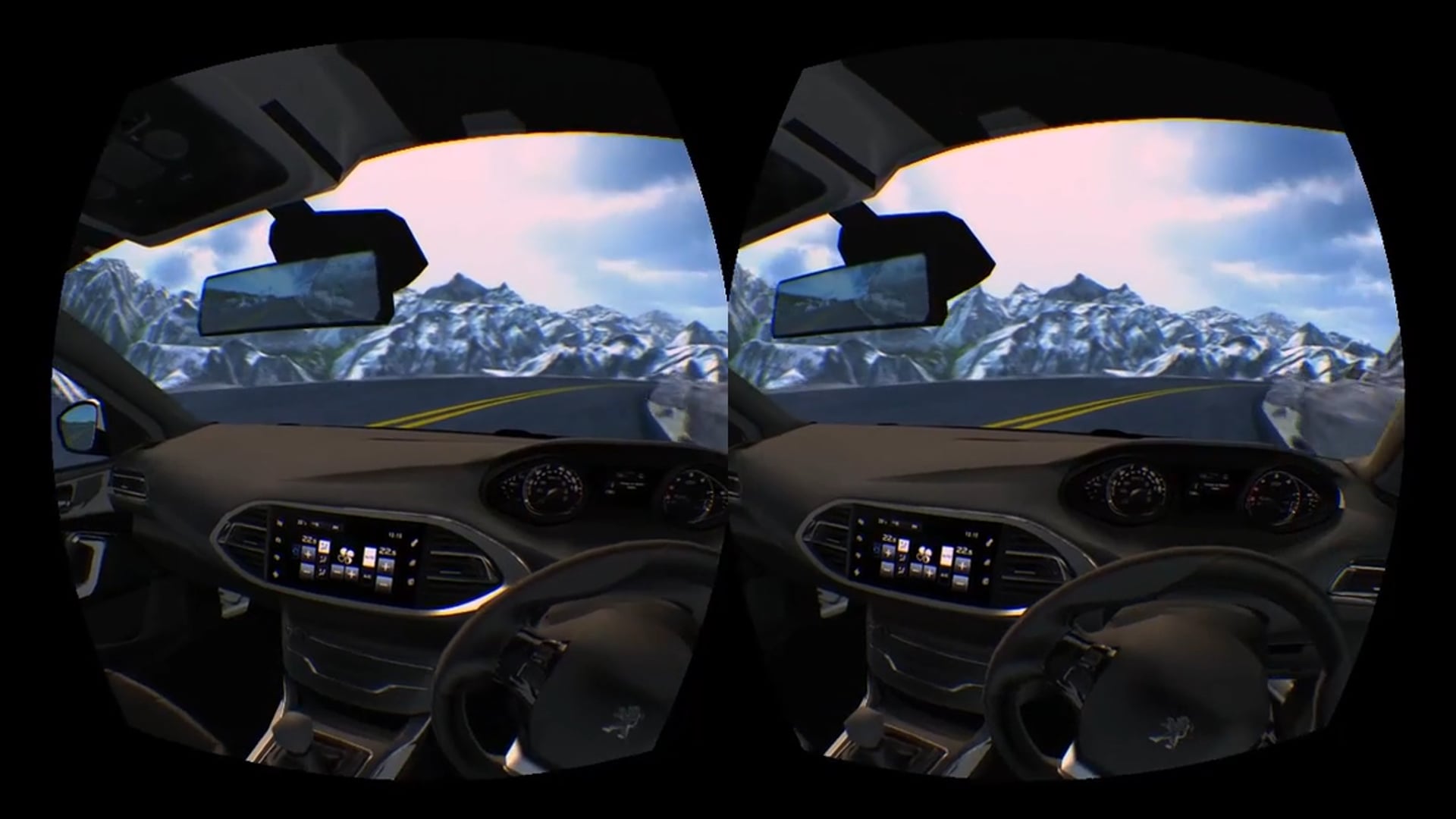 Peugeot Driving Sensations Oculus Rift DK1