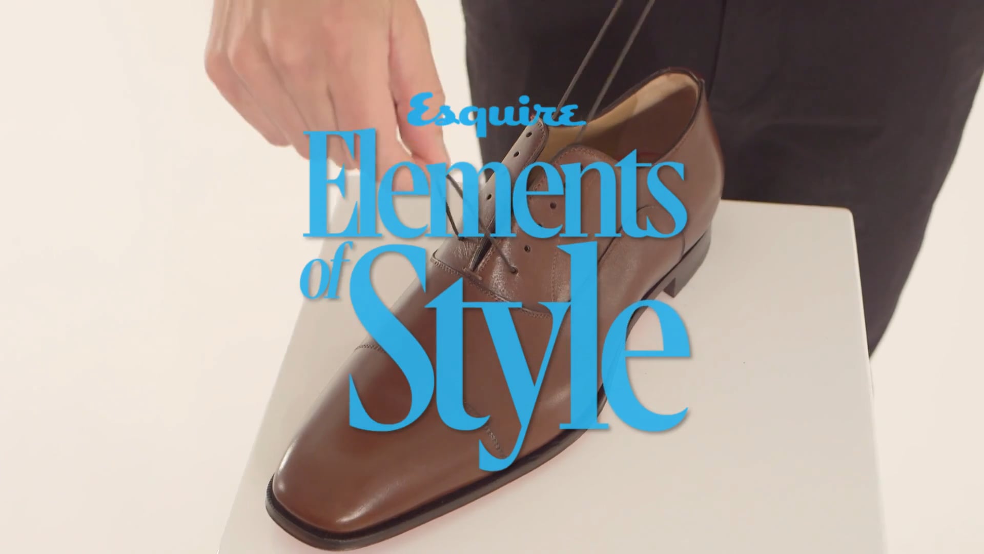 Elements of Style | The Straight Lace  Mens Wear Series