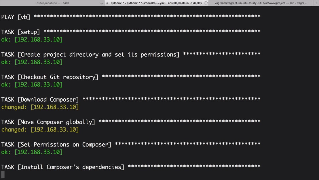 Idempotency Changed when Facts Ansible For Automation SymfonyCasts