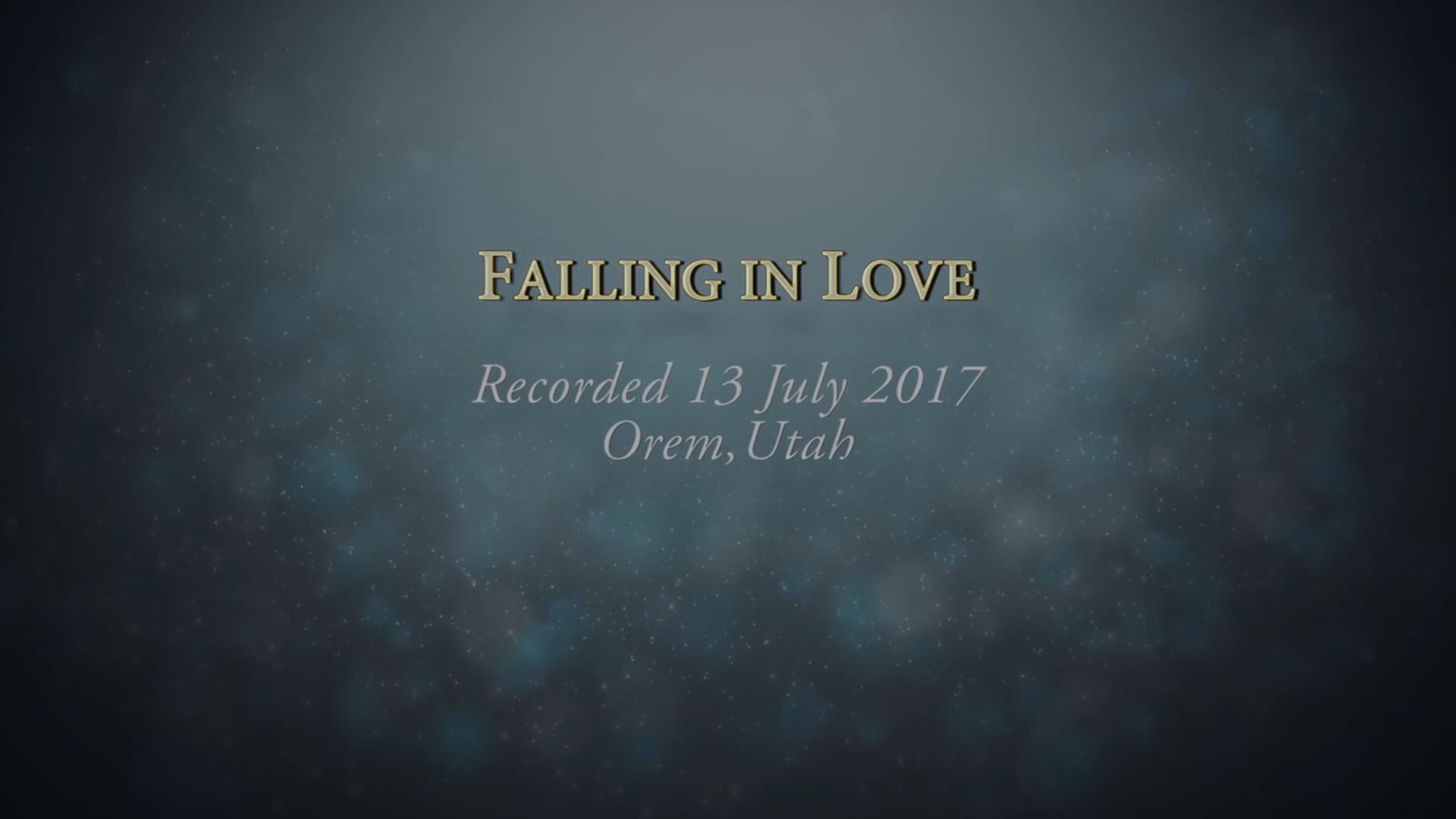 Falling in Love