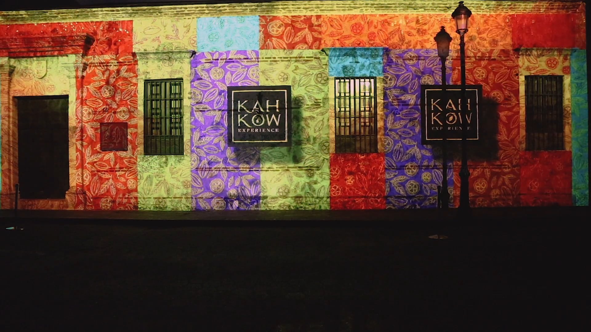 Kah Kow Experience - Projection Mapping