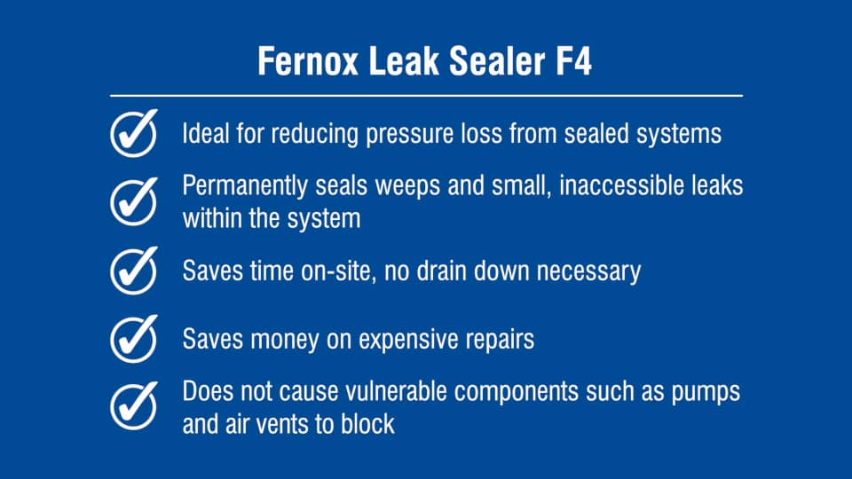 How does Fernox leak sealer F4 work on Vimeo
