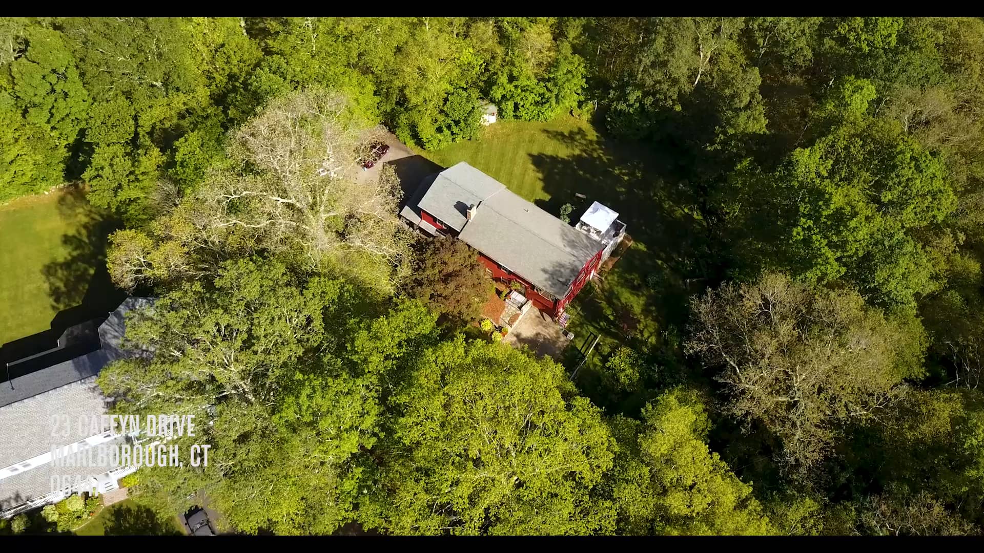 23 Caffyn Drive Marlborough, CT Aerial on Vimeo