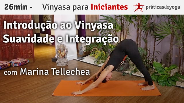 Introdução ao Vinyasa, com Suavidade e Integração