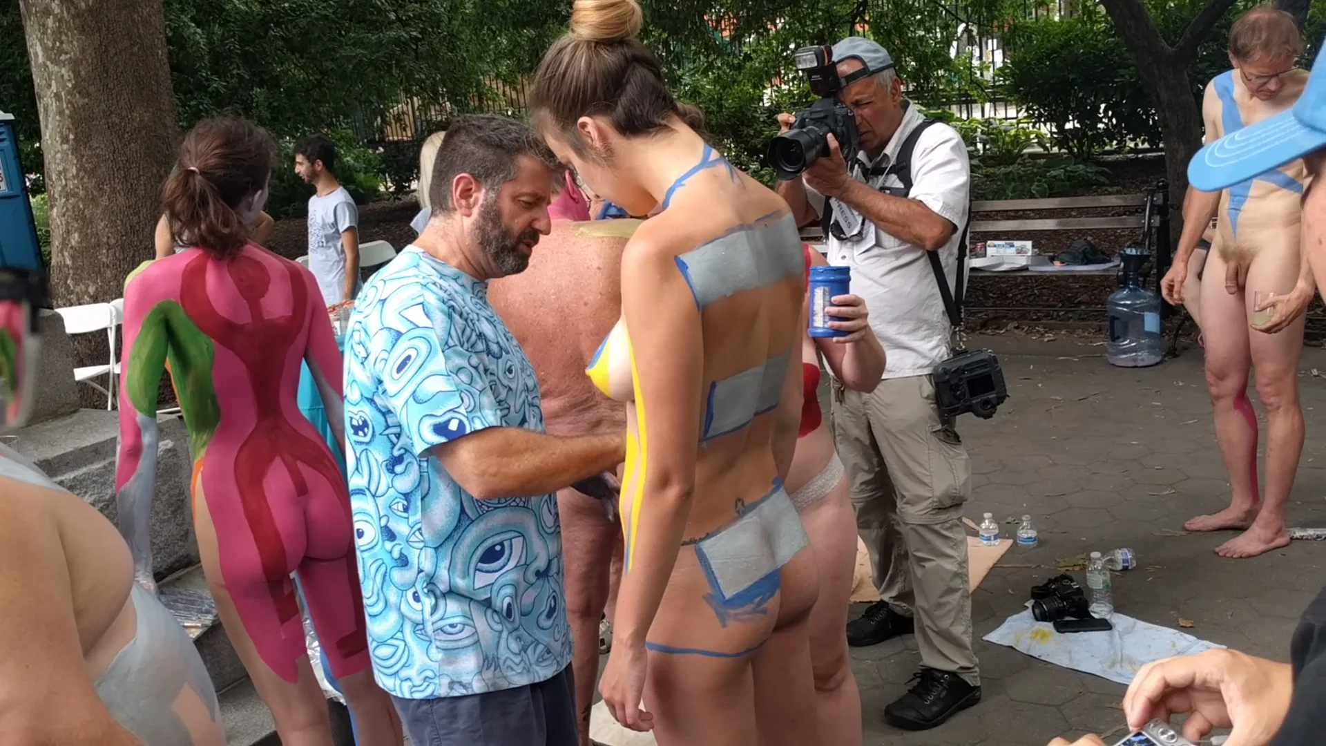 NYC Body painting day July 22-17#4 on Vimeo