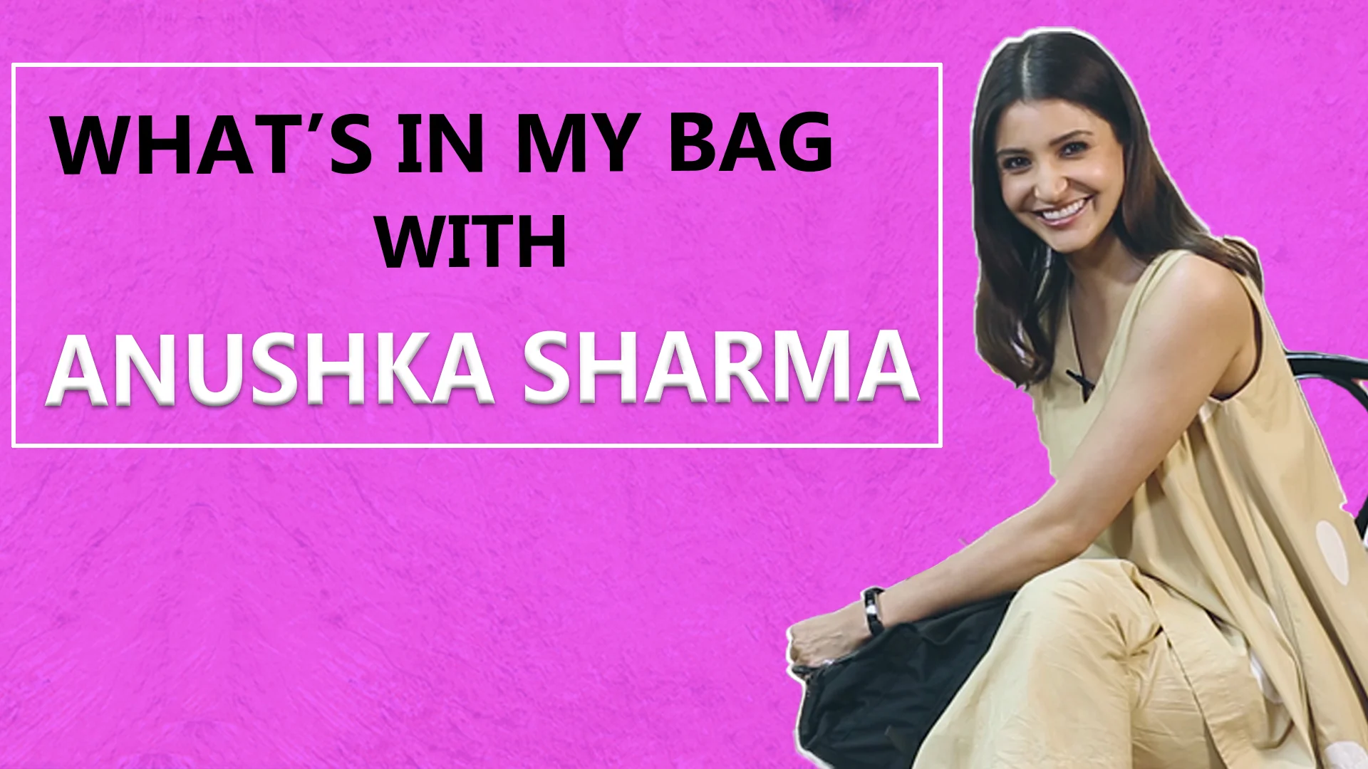 anushka sharma bag advertisement