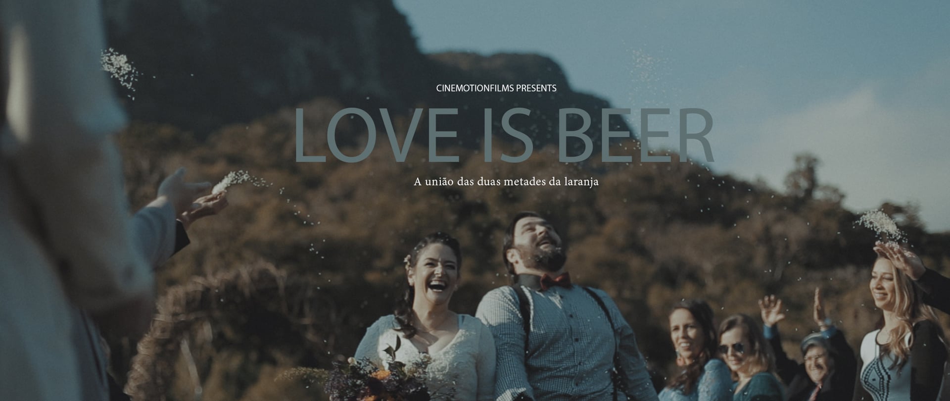 Filmagem de casamento em Santa Catarina, Vivi e Rafa. Love is Beer
