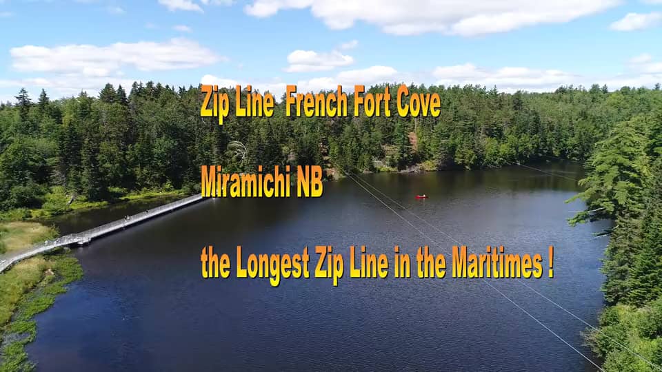 ZIP LINE French Fort Cove Miramichi NB on Vimeo