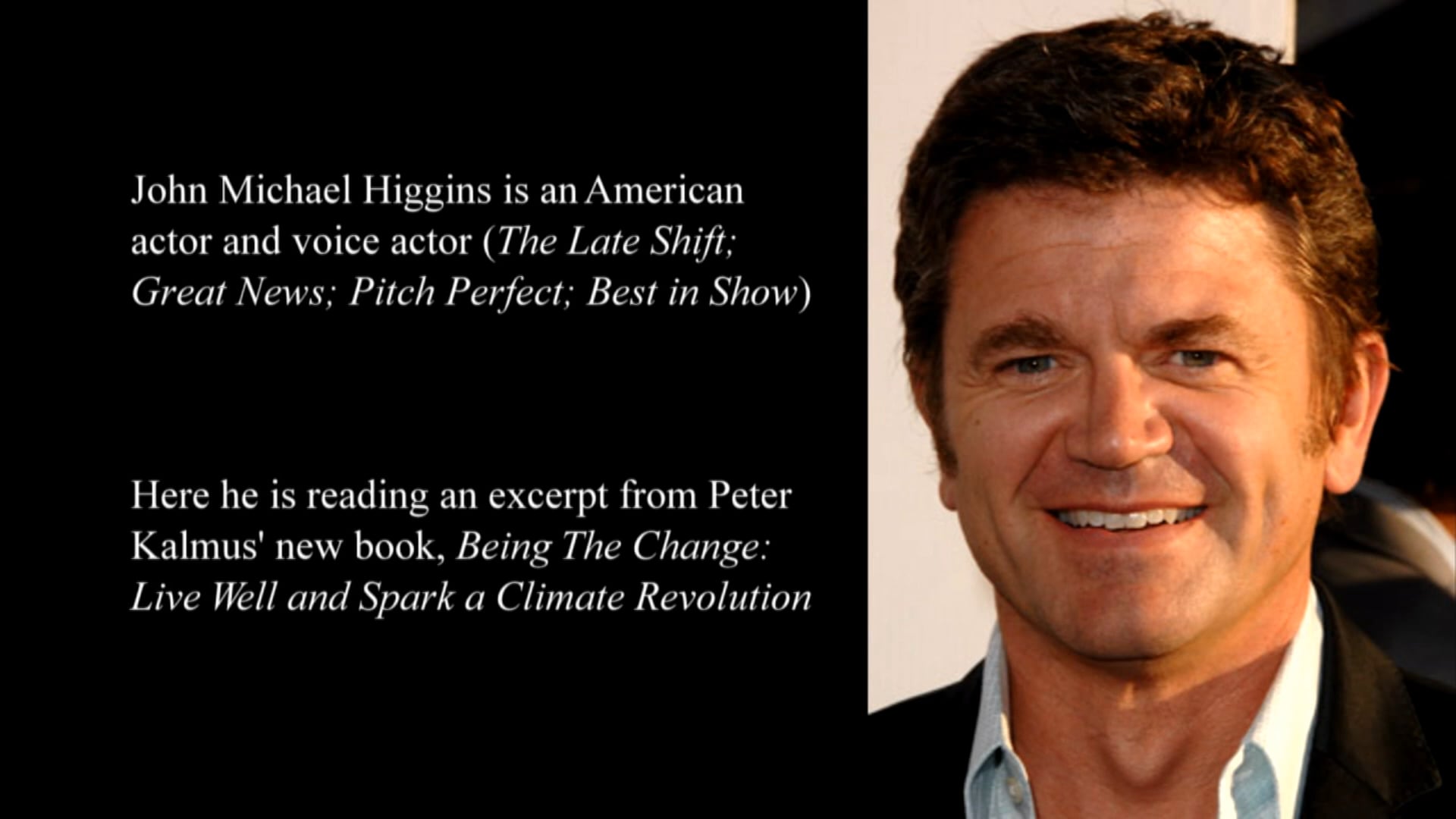 Being The Change Book Excerpt by John Michael Higgins on Vimeo