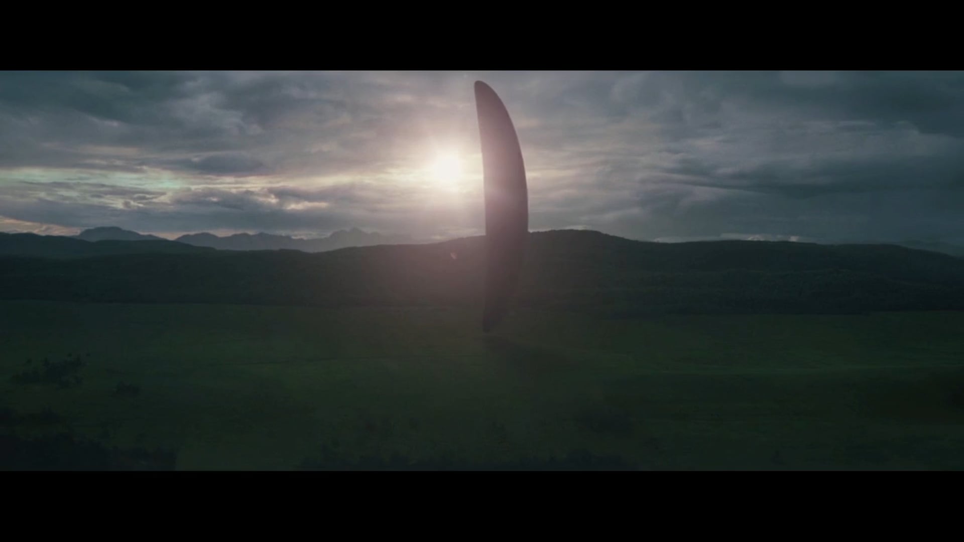 Arrival - satellite graphics