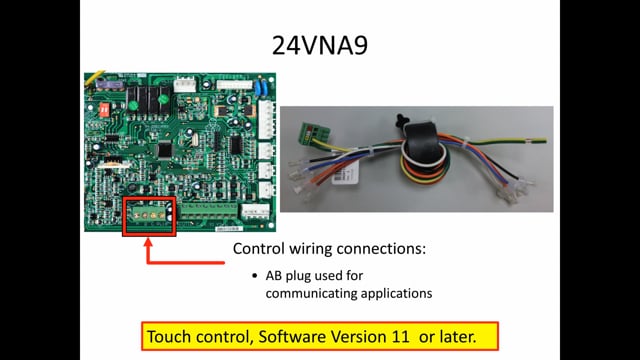 Infinity Wiring - 24VNA9