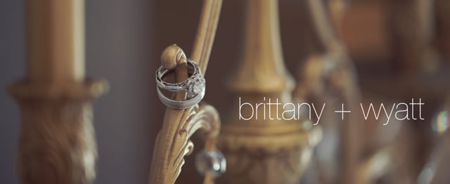 Brittany + Wyatt : Wedding