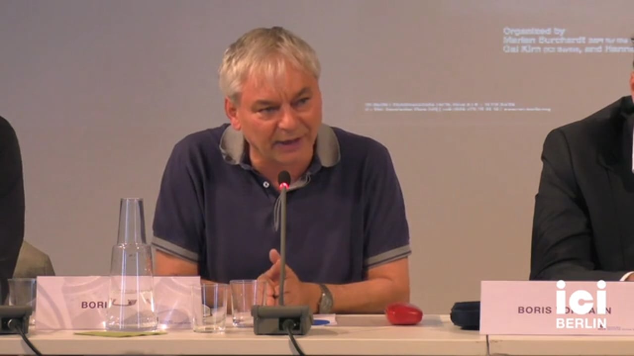 Discussion with Boris Buden