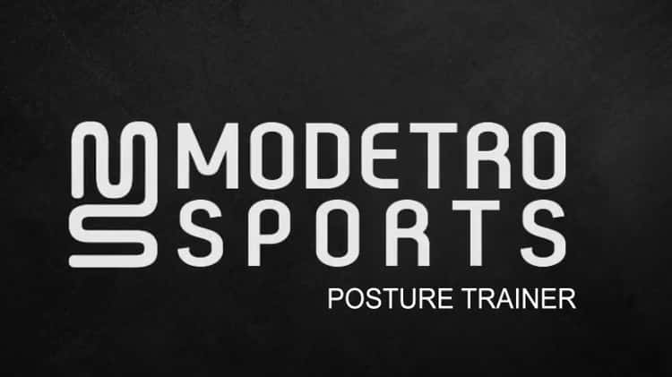 Modetro Sports Posture Corrector on Vimeo