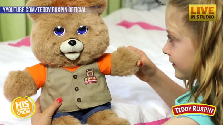 Teddy ruxpin on sale talking bear