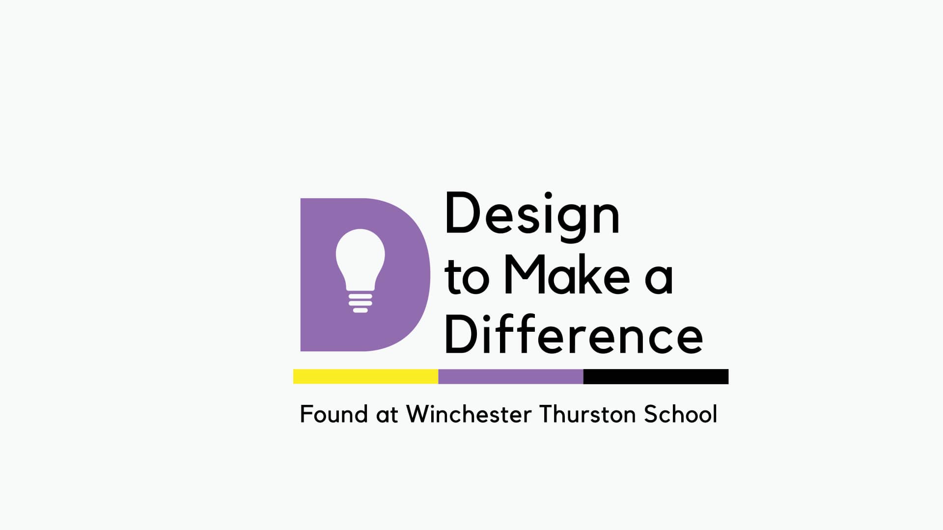Winchester Thurston Design to Make a Difference on Vimeo