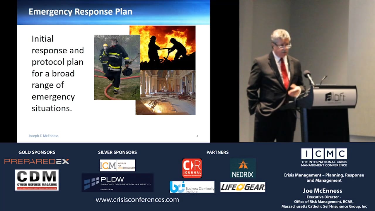 Crisis Management – Planning, Response and Management